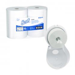 Cheap Stationery Supply of Scott Control Toilet Tissue 2Ply 314m White (Pack of 6) FOC Control Toilet Tissue Dispenser KC832089 KC832089 Office Statationery