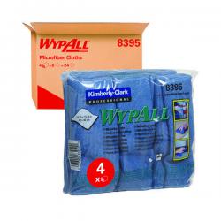 Cheap Stationery Supply of Wypall Microfibre Cloth Blue (Pack of 6) 8395 KC83950 Office Statationery