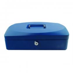 Cheap Stationery Supply of Q-Connect Cash Box 12 Inch Blue KF02625 KF02625 Office Statationery