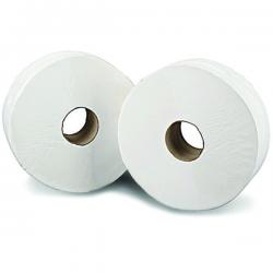 Cheap Stationery Supply of 2Work 2-Ply Mini Jumbo Toilet Roll 200 Metres (Pack of 12) J26200VW KF03811 Office Statationery
