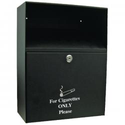 Cheap Stationery Supply of Q-Connect Ash Bin Black 7 Litre KF04386 KF04386 Office Statationery