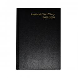 Cheap Stationery Supply of Academic Diary A5 Week to View 2019-20 Black KF3A5ABK19 KF3A5ABK19 Office Statationery