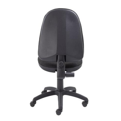 Jemini High Back Operator Chair 600x600x10001130mm Charcoal KF50172