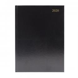 Cheap Stationery Supply of Desk Diary A5 Day Per Page Appointment 2020 Black KFA51ABK20 Office Statationery