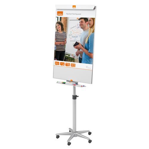 Nobo Plain Flipchart Pad A1 40 Sheet (Pack of 5) 34631165 NB31165