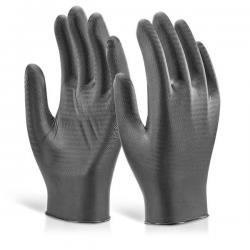 Cheap Stationery Supply of Glovezilla Black Powder Free XXL Nitrile Gloves Pack 100s NWT2364-XXL Office Statationery