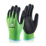 Kutstop Green Micro Foam Large Nitrile Gloves (One Pair) NWT2579-L