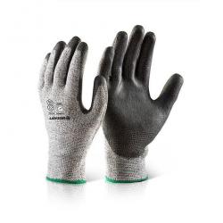 Cheap Stationery Supply of Kutstop Nitrile Coated Flexible Glove Large Grey NWT5203-L Office Statationery