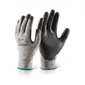 Kutstop Nitrile Coated Flexible Glove Large Grey NWT5203-L