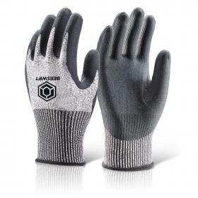 Kutstop Nitrile Coated Flexible Glove Medium Grey NWT5203-M