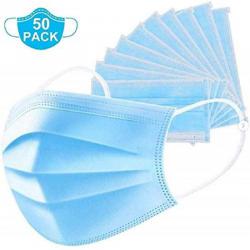 Cheap Stationery Supply of Disposable 3 Ply Non-Medical Face Mask Pack 50s NWT5307 Office Statationery