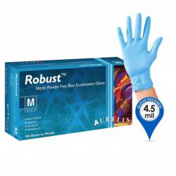 Cheap Stationery Supply of Robust Micro-Textured Blue Powder Free LARGE Nitrile Gloves 100s NWT571-L Office Statationery