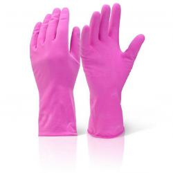 Cheap Stationery Supply of B-Click 2000 Pink Small Household Gloves 10 Pack NWT5728 Office Statationery