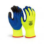 B-Flex Latex Thermo-Star Fully Dipped Yellow Large Gloves (Pair) NWT5841-L