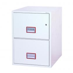 Cheap Stationery Supply of Phoenix 2 Drawer 90 Minute Fire Rated Filing Cabinet FS2252K PN10015 Office Statationery