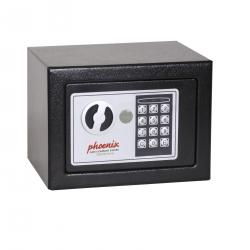 Cheap Stationery Supply of Phoenix Black Compact Home and Office Security Safe Size 1 Electric Lock SS0721E PN10236 Office Statationery