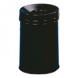 Cheap Stationery Supply of Waste Bin 30.9 Litre Fire Extinguishing Lid Black 309588 SBY05610 Office Statationery