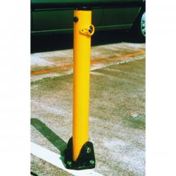 Cheap Stationery Supply of VFM Yellow Standfast Lockable Security Parking Post 310153 SBY05885 Office Statationery