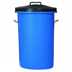 Cheap Stationery Supply of Heavy Duty Coloured Dustbin 85 Litre Blue (Dimensions: W476 x D476 x H673mm) 311963 SBY06633 Office Statationery