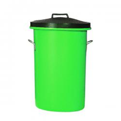 Cheap Stationery Supply of Heavy Duty Cylindrical Storage Bin With Lid Green 311964 SBY06634 Office Statationery