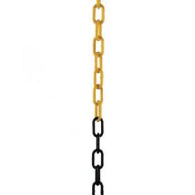 VFM Black /Yellow Plastic Bollard Chain 8mm 370076
