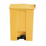 Step On Waste Container 45.5 Litre Yellow 324305