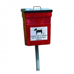Cheap Stationery Supply of Pet Hygiene Bin 30 Litre Red (W390 x D260 x H525mm) 324475 SBY11464 Office Statationery