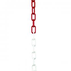Cheap Stationery Supply of Plastic Chain 10mm Short Link 25 Metre Red/White 328273 SBY12957 Office Statationery