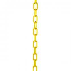 Cheap Stationery Supply of Plastic Chain 10mm Short Link 25 Metre Yellow 328275 SBY12959 Office Statationery