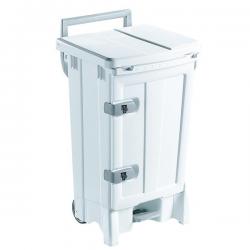Cheap Stationery Supply of Mobile Hygiene Bin 90 Litre White 329128 SBY13324 Office Statationery