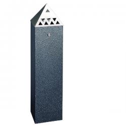 Cheap Stationery Supply of Pyramid Top Tower Bin 6.6 Litre Black 329260 SBY13371 Office Statationery