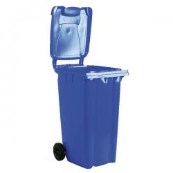 Cheap Stationery Supply of Wheelie Bin with 2 Wheels 120 Litre Blue 480x555x930mm 331106 SBY14049 Office Statationery