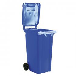 Cheap Stationery Supply of Wheelie Bin 140 Litre Blue (W480 x D555 x H1070mm) 331147 SBY14054 Office Statationery