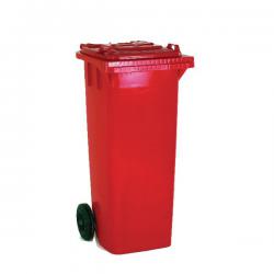 Cheap Stationery Supply of Wheelie Bin 80 Litre Red (W445 x D525 x H930mm, made from UV stabilised polyethylene) 331270 SBY14071 Office Statationery