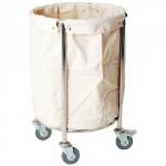 Linen Truck With Bag Chrome 356928