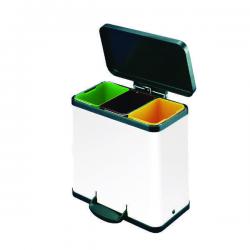 Cheap Stationery Supply of Trento Oko 3X9L Recycling Bin White 357453 SBY16492 Office Statationery