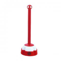 Cheap Stationery Supply of VFM Red/White Parking Meter 4 Hooks Post Head 360239 SBY17582 Office Statationery