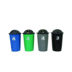 Cheap Stationery Supply of General Waste Bank Closed Flap Black 361042 Office Statationery