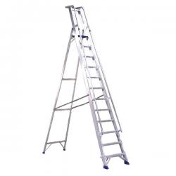 Cheap Stationery Supply of Aluminium Step Ladder With Platform 10 Steps 377860 SBY22209 Office Statationery