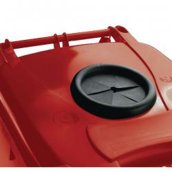 Cheap Stationery Supply of Wheelie Bin With Bottle Bank Aperture 360 Litre Red 377872 SBY22218 Office Statationery