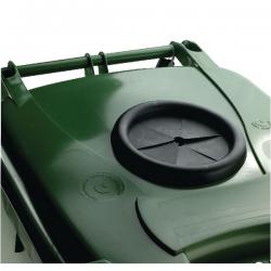 Cheap Stationery Supply of Wheelie Bin With Bottle Bank Aperture 140 Litre Green 377875 SBY22220 Office Statationery
