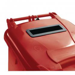 Cheap Stationery Supply of Confidential Waste Wheelie Bin 120 Litre Red 377902 SBY22231 Office Statationery