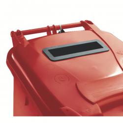 Cheap Stationery Supply of Confidential Waste Wheelie Bin 140 Litre Red 377903 SBY22232 Office Statationery