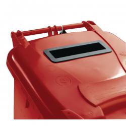 Cheap Stationery Supply of Confidential Waste Wheelie Bin 240 Litre Red 377909 SBY22233 Office Statationery