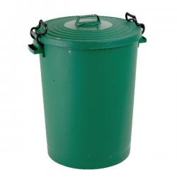 Cheap Stationery Supply of Light Duty Dustbin With Lid 110 Litre Green 382068 SBY24223 Office Statationery