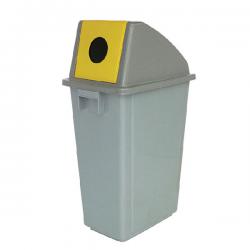 Cheap Stationery Supply of Recycling Container 60 Litre Bottle Lid Yellow 383014 SBY24824 Office Statationery