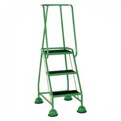 Cheap Stationery Supply of Green 3 Tread Step Ladder (Load capacity: 125kg) 385136 SBY29294 Office Statationery