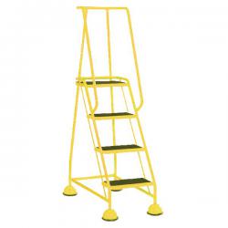 Cheap Stationery Supply of Yellow 4 Tread Step Ladder (Load capacity: 125kg) 385141 SBY29299 Office Statationery