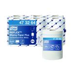 Tork ReflexCentrefeed Roll 2-Ply 150m White 473264 Pack of 6