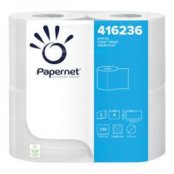 Cheap Stationery Supply of Papernet Special Toilet Roll 2-Ply 210 Sheets (Pack of 40) 416236 SOF56236 Office Statationery